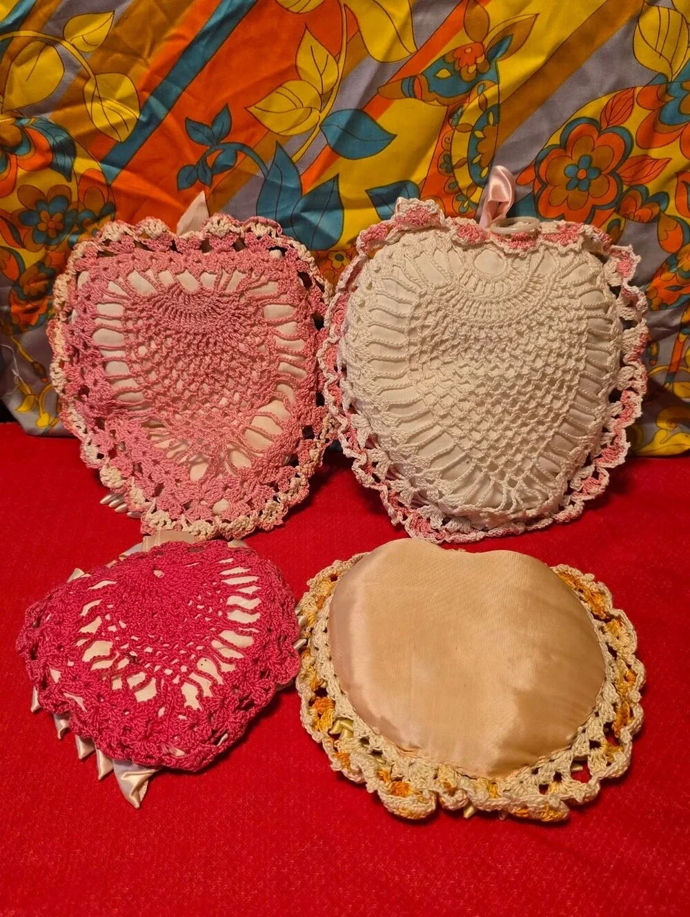 Vintage puffy crochet